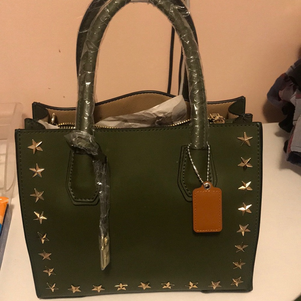 Olive Green Small Tote